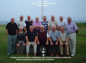 Peterhead HOC Cup Winners 2013
